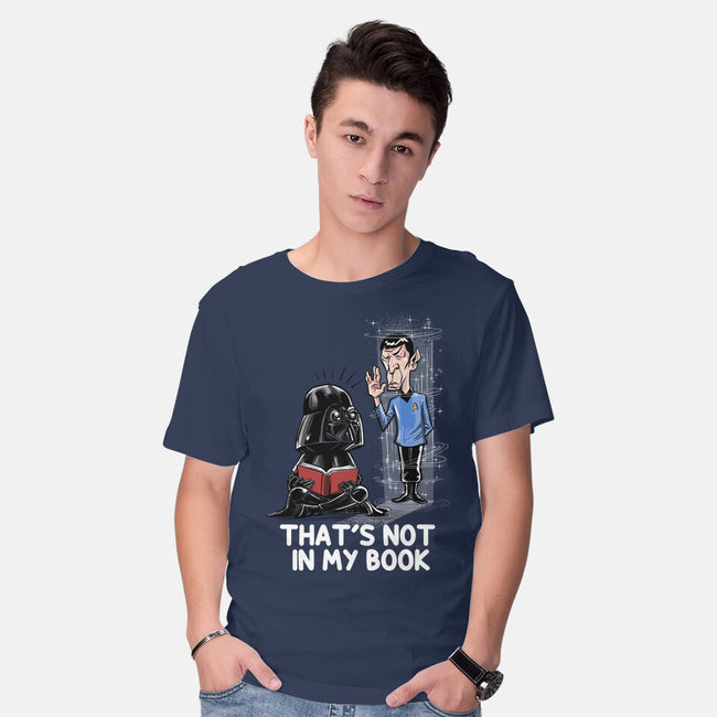 Not In My Book-Mens-Basic-Tee-zascanauta