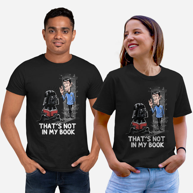 Not In My Book-Unisex-Basic-Tee-zascanauta