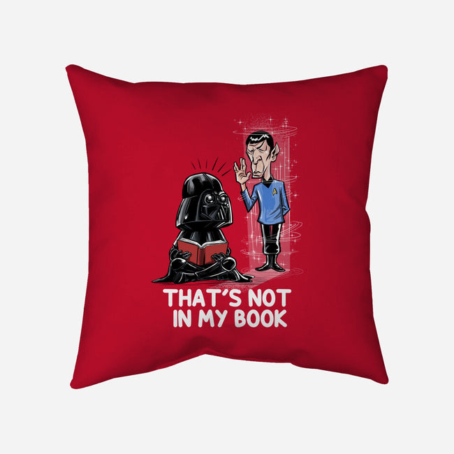 Not In My Book-None-Non-Removable Cover w Insert-Throw Pillow-zascanauta