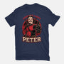 Peter Love Dead Hero-Mens-Basic-Tee-Studio Mootant