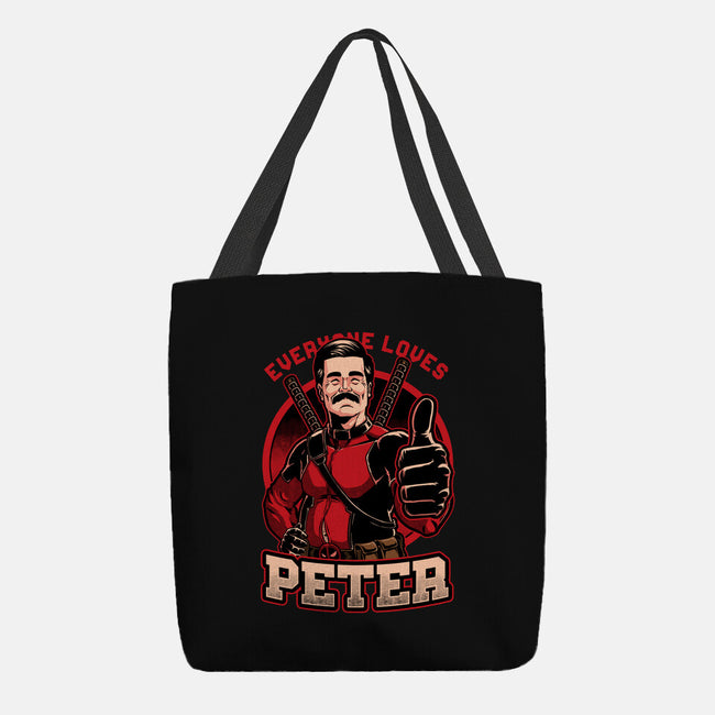 Peter Love Dead Hero-None-Basic Tote-Bag-Studio Mootant