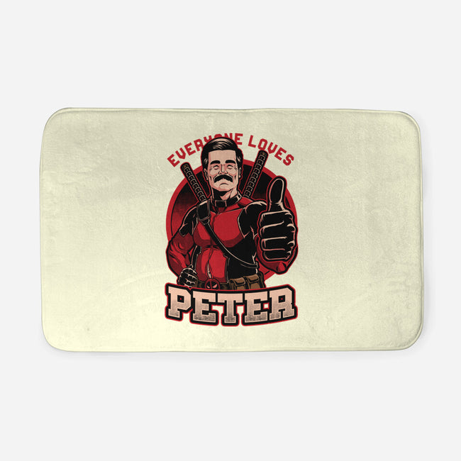 Peter Love Dead Hero-None-Memory Foam-Bath Mat-Studio Mootant