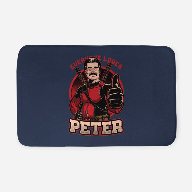 Peter Love Dead Hero-None-Memory Foam-Bath Mat-Studio Mootant