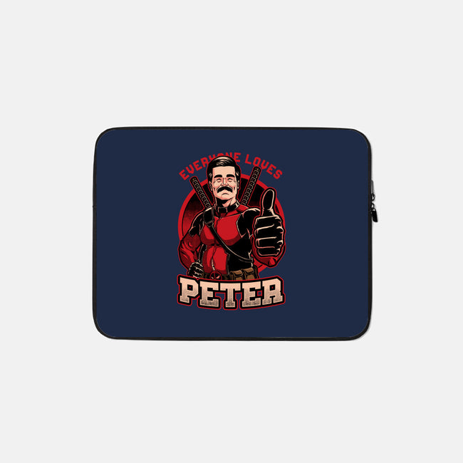 Peter Love Dead Hero-None-Zippered-Laptop Sleeve-Studio Mootant