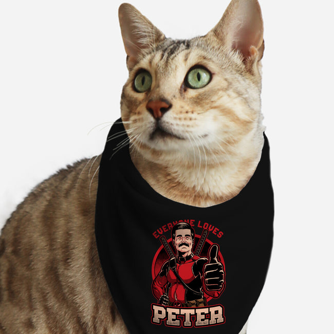 Peter Love Dead Hero-Cat-Bandana-Pet Collar-Studio Mootant