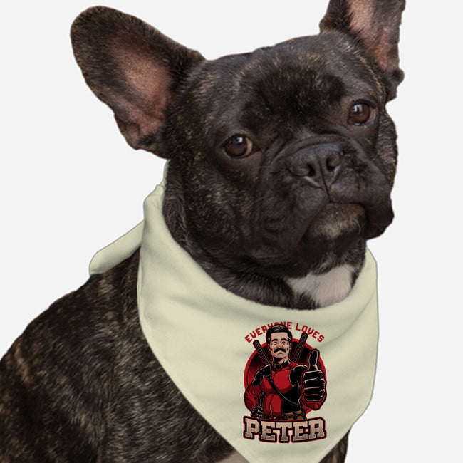 Peter Love Dead Hero-Dog-Bandana-Pet Collar-Studio Mootant