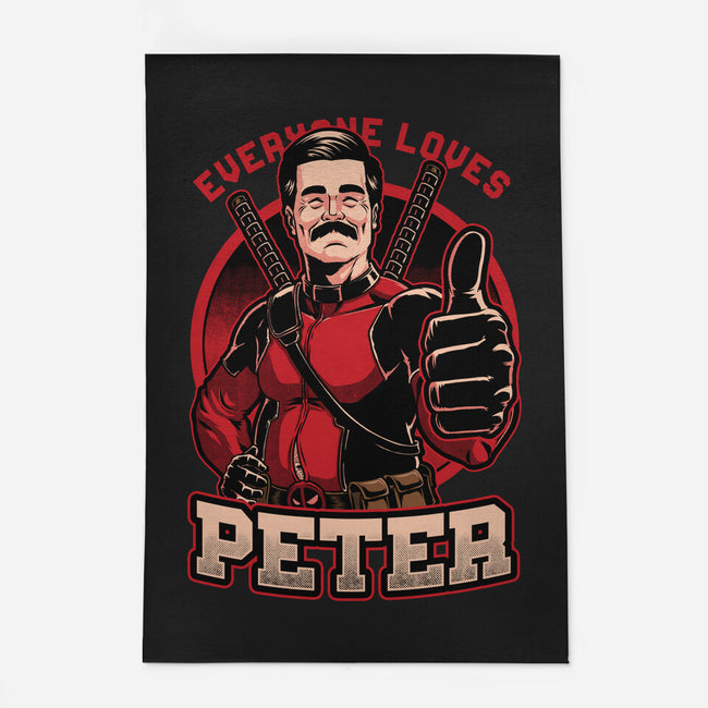 Peter Love Dead Hero-None-Outdoor-Rug-Studio Mootant