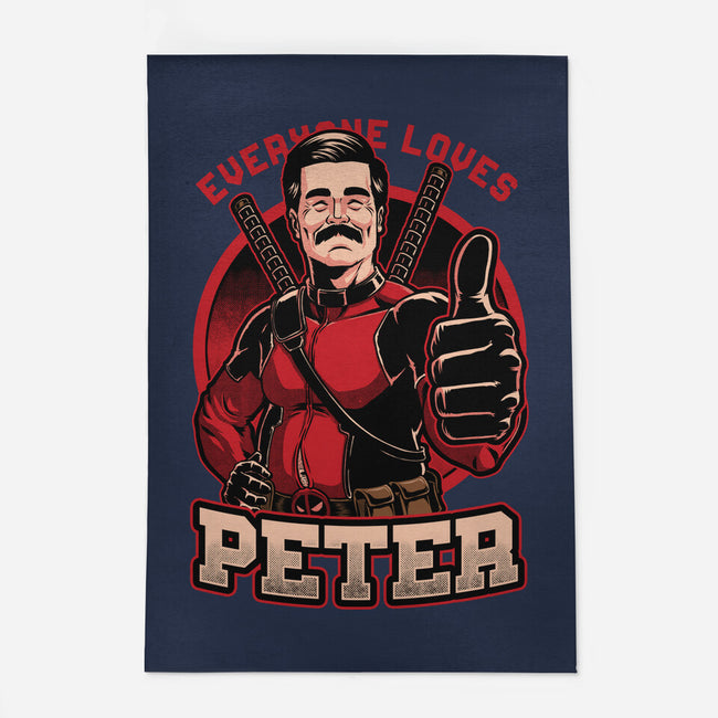 Peter Love Dead Hero-None-Outdoor-Rug-Studio Mootant