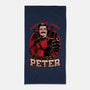 Peter Love Dead Hero-None-Beach-Towel-Studio Mootant