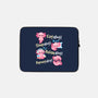 Axolotl Simple Life-None-Zippered-Laptop Sleeve-NemiMakeit