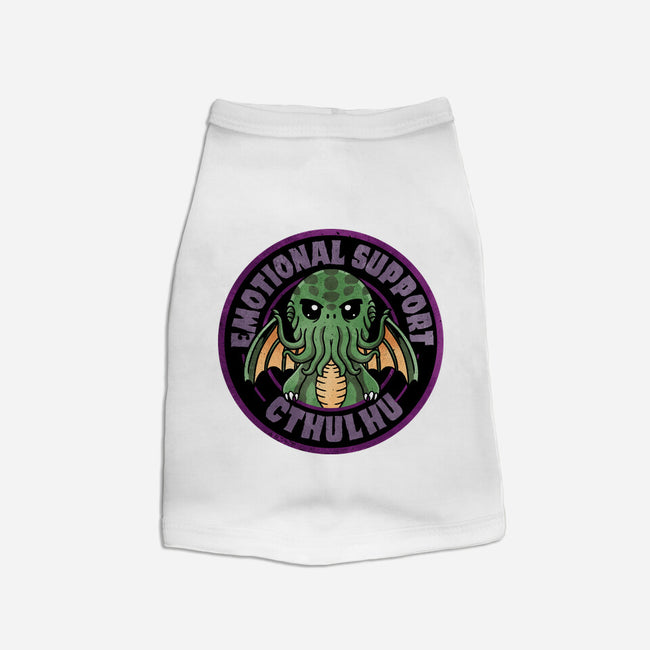 Emotional Support Cthulhu-Cat-Basic-Pet Tank-fanfreak1