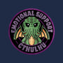 Emotional Support Cthulhu-Youth-Pullover-Sweatshirt-fanfreak1