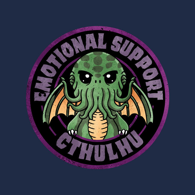 Emotional Support Cthulhu-None-Removable Cover-Throw Pillow-fanfreak1