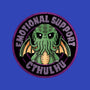 Emotional Support Cthulhu-Womens-Off Shoulder-Tee-fanfreak1