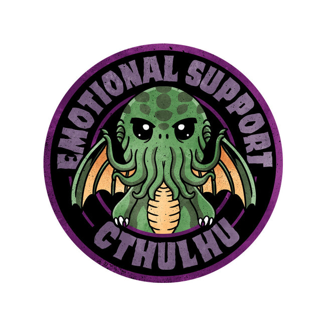 Emotional Support Cthulhu-None-Removable Cover w Insert-Throw Pillow-fanfreak1