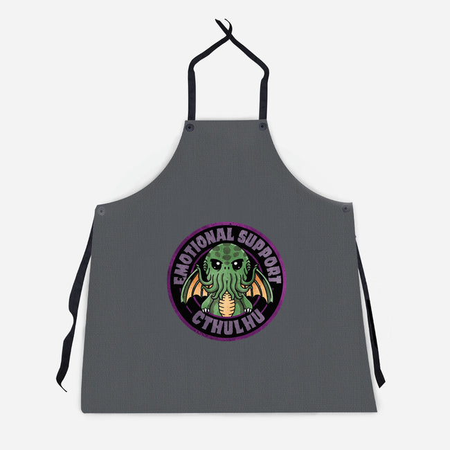 Emotional Support Cthulhu-Unisex-Kitchen-Apron-fanfreak1