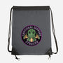 Emotional Support Cthulhu-None-Drawstring-Bag-fanfreak1