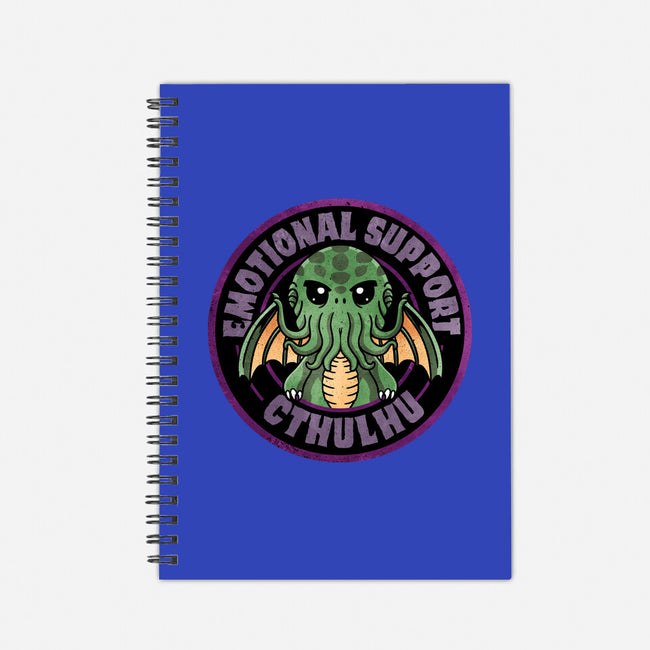 Emotional Support Cthulhu-None-Dot Grid-Notebook-fanfreak1