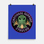 Emotional Support Cthulhu-None-Matte-Poster-fanfreak1