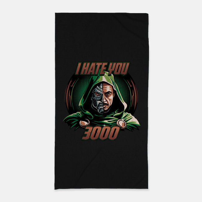 I Hate You 3000-None-Beach-Towel-daobiwan