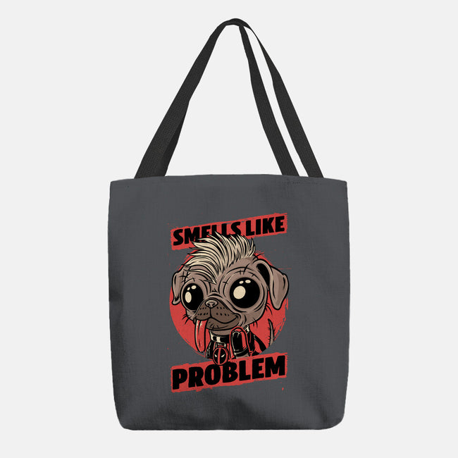 Dead Cute Dog Hero-None-Basic Tote-Bag-Studio Mootant