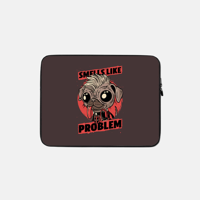 Dead Cute Dog Hero-None-Zippered-Laptop Sleeve-Studio Mootant