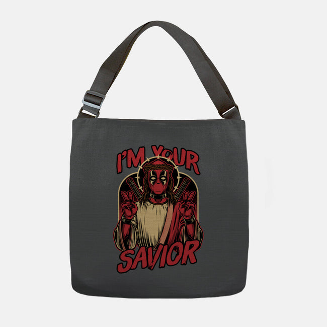 Dead Savior Hero-None-Adjustable Tote-Bag-Studio Mootant