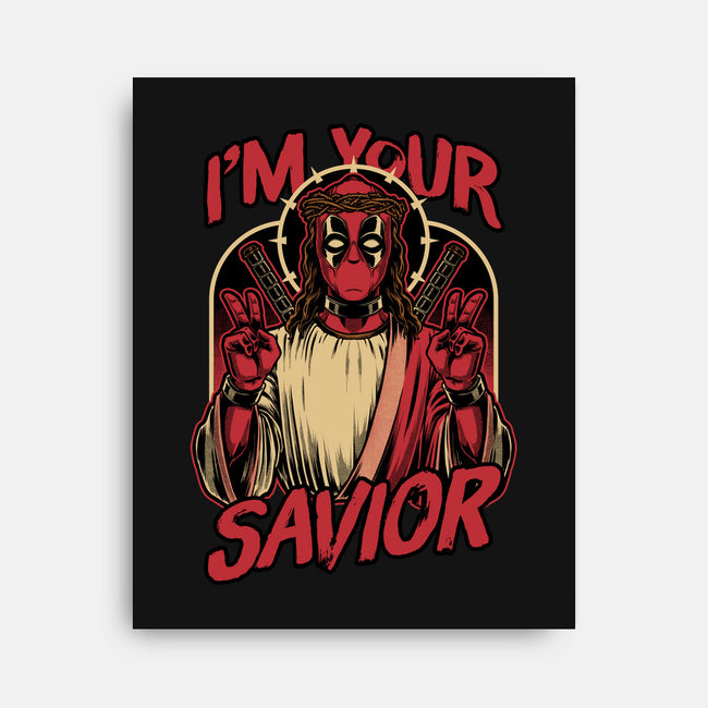 Dead Savior Hero-None-Stretched-Canvas-Studio Mootant