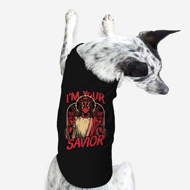 Dead Savior Hero-Dog-Basic-Pet Tank-Studio Mootant