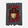 Dead Savior Hero-None-Polyester-Shower Curtain-Studio Mootant