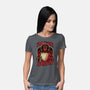 Dead Savior Hero-Womens-Basic-Tee-Studio Mootant