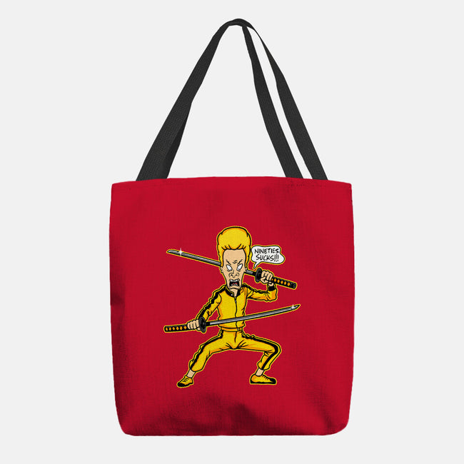 Kill Beavis-None-Basic Tote-Bag-OPIPPI