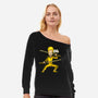 Kill Beavis-Womens-Off Shoulder-Sweatshirt-OPIPPI