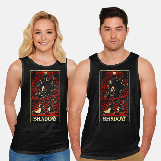 Shadow Tarot Card-Unisex-Basic-Tank-naomori