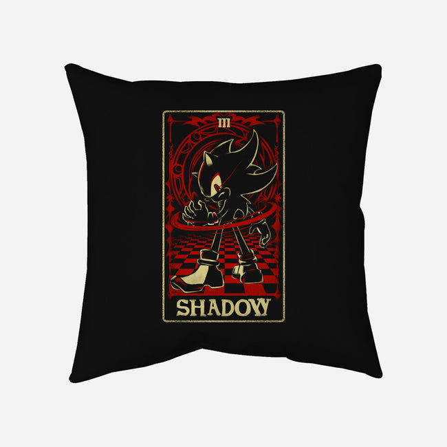 Shadow Tarot Card-None-Removable Cover w Insert-Throw Pillow-naomori