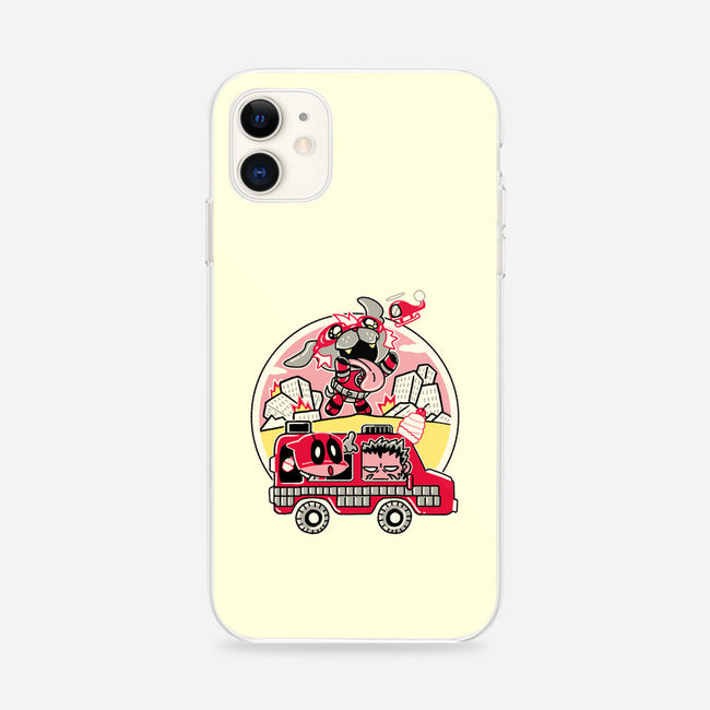 Dogpoolzilla-iPhone-Snap-Phone Case-naomori