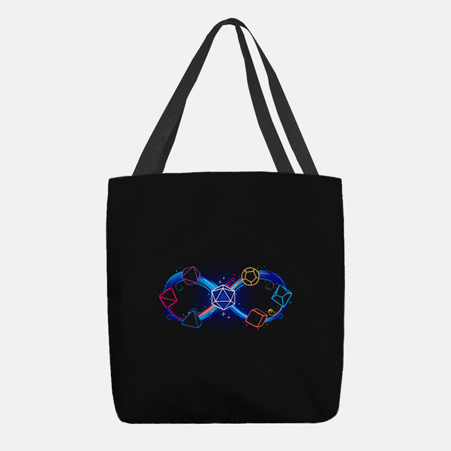 Infinity Dice-None-Basic Tote-Bag-Vallina84