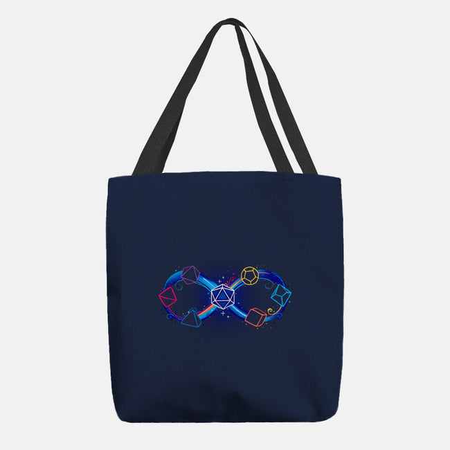 Infinity Dice-None-Basic Tote-Bag-Vallina84