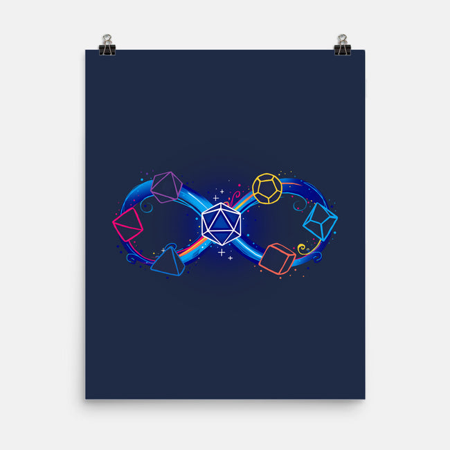 Infinity Dice-None-Matte-Poster-Vallina84