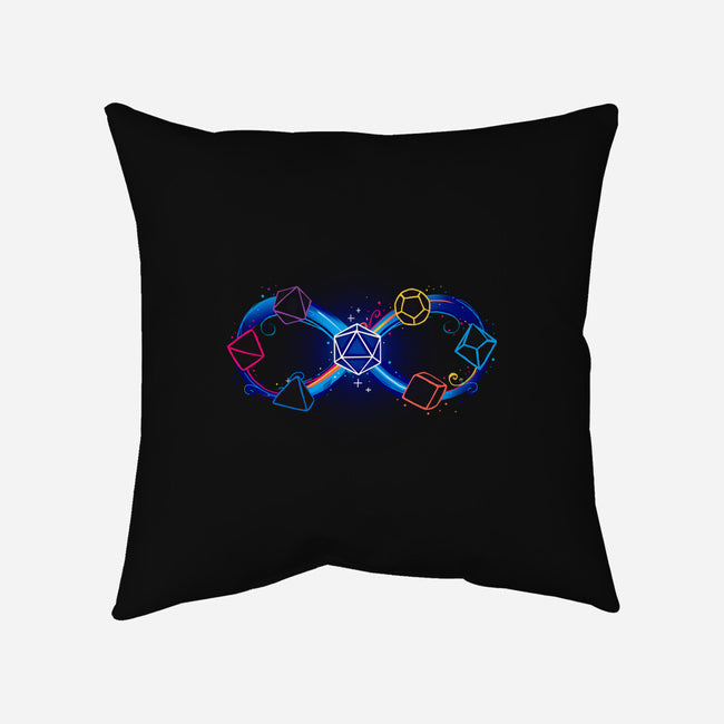 Infinity Dice-None-Removable Cover w Insert-Throw Pillow-Vallina84