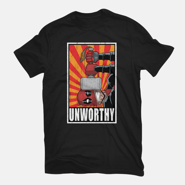 Unworthy-Womens-Fitted-Tee-danielmorris1993