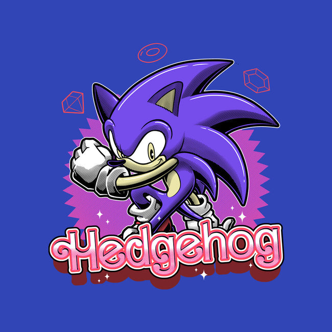 The Blue Hedgehog-None-Non-Removable Cover w Insert-Throw Pillow-Astrobot Invention