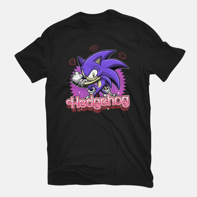 The Blue Hedgehog-Mens-Premium-Tee-Astrobot Invention