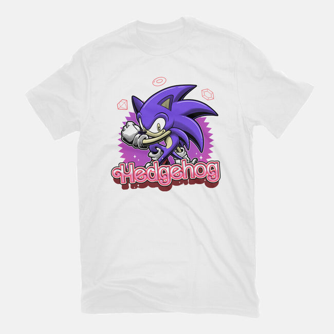 The Blue Hedgehog-Mens-Heavyweight-Tee-Astrobot Invention