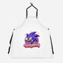 The Blue Hedgehog-Unisex-Kitchen-Apron-Astrobot Invention