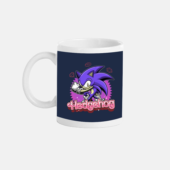 The Blue Hedgehog-None-Mug-Drinkware-Astrobot Invention