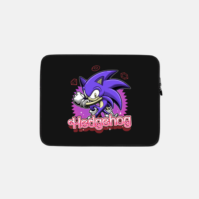 The Blue Hedgehog-None-Zippered-Laptop Sleeve-Astrobot Invention