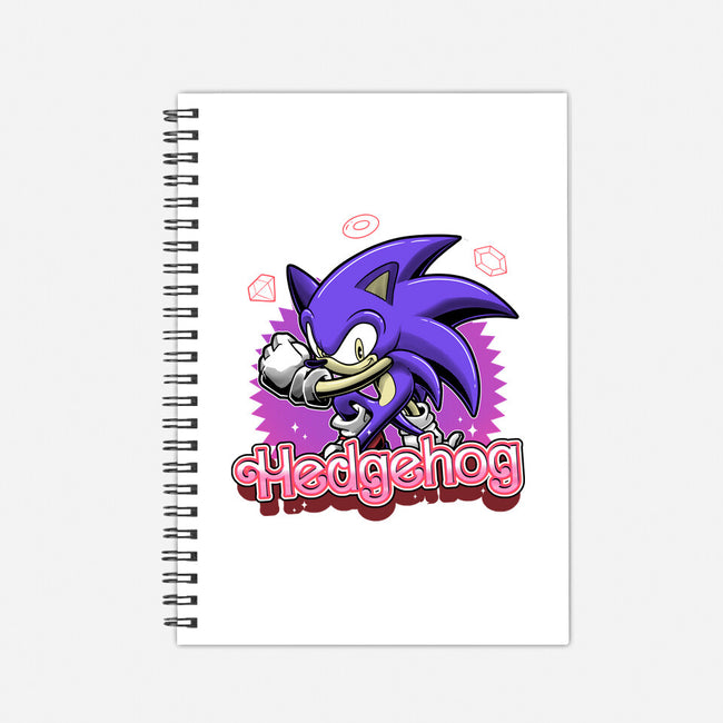 The Blue Hedgehog-None-Dot Grid-Notebook-Astrobot Invention