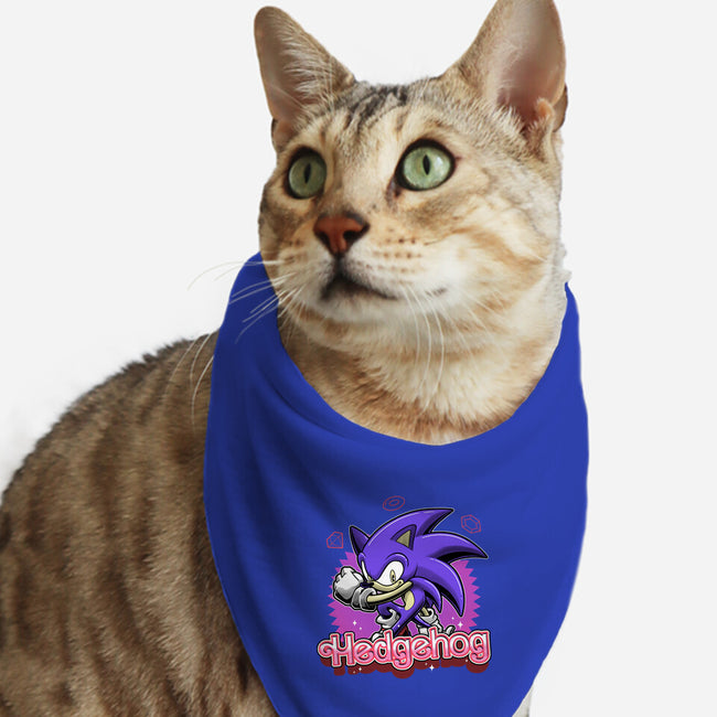 The Blue Hedgehog-Cat-Bandana-Pet Collar-Astrobot Invention