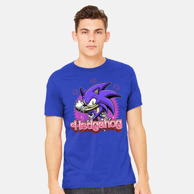 The Blue Hedgehog-Mens-Heavyweight-Tee-Astrobot Invention